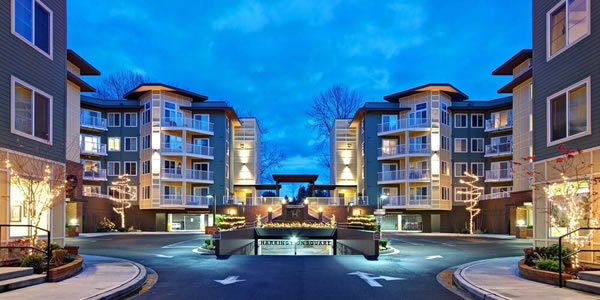 Wood Solutions Contractor Project - Harrington Square Apartments, Renton, WA