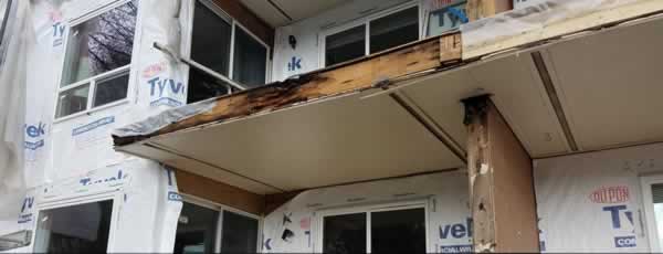 Wood Solutions multi-family building deck & balcony repairs